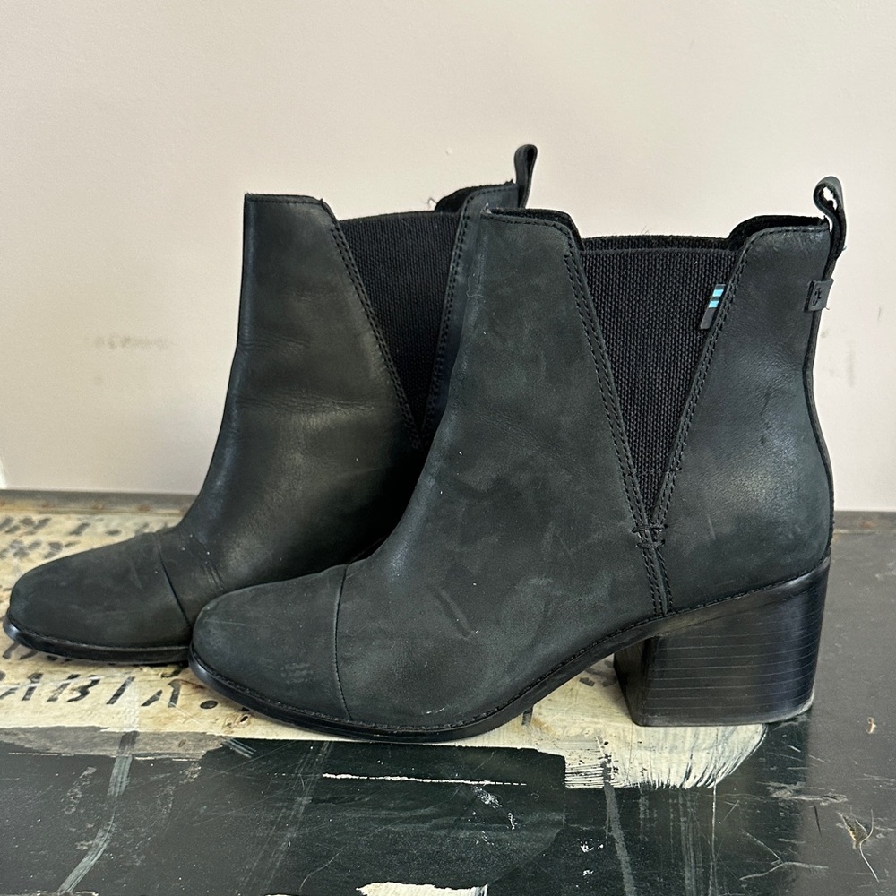 Tom’s Black Ankle Boots